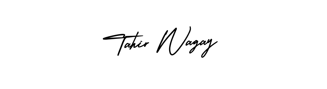 Here are the top 10 professional signature styles for the name Tahir Wagay. These are the best autograph styles you can use for your name. Tahir Wagay signature style 3 images and pictures png