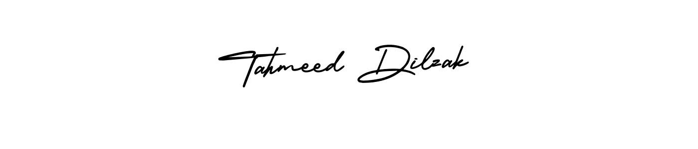 Tahmeed Dilzak stylish signature style. Best Handwritten Sign (AmerikaSignatureDemo-Regular) for my name. Handwritten Signature Collection Ideas for my name Tahmeed Dilzak. Tahmeed Dilzak signature style 3 images and pictures png