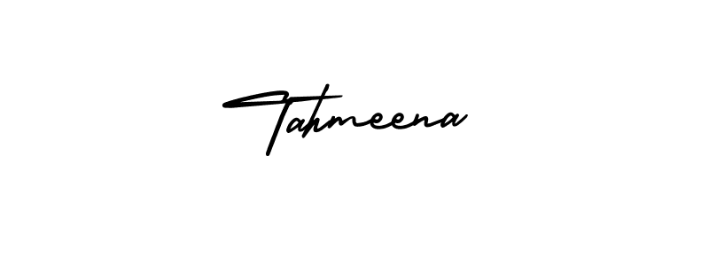 Best and Professional Signature Style for Tahmeena. AmerikaSignatureDemo-Regular Best Signature Style Collection. Tahmeena signature style 3 images and pictures png