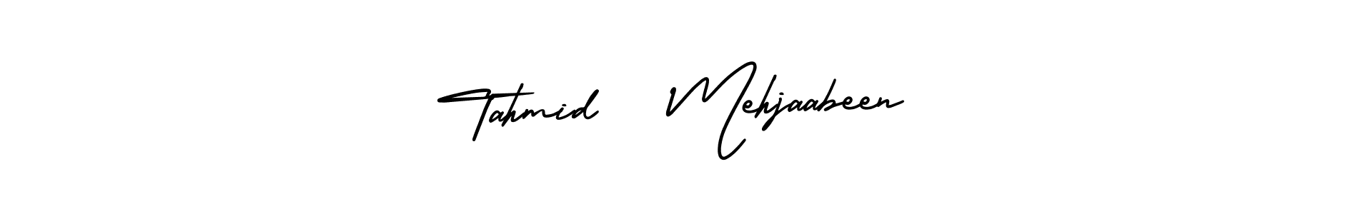 Create a beautiful signature design for name Tahmid   Mehjaabeen. With this signature (AmerikaSignatureDemo-Regular) fonts, you can make a handwritten signature for free. Tahmid   Mehjaabeen signature style 3 images and pictures png