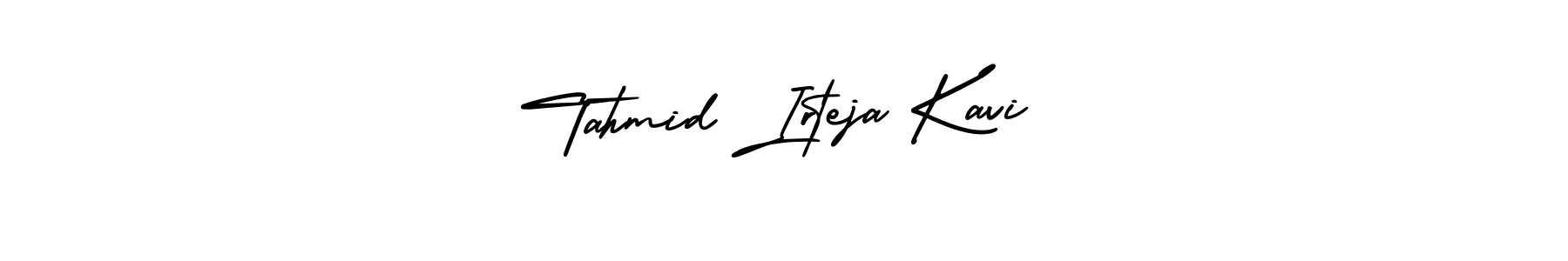 Make a beautiful signature design for name Tahmid Irteja Kavi. With this signature (AmerikaSignatureDemo-Regular) style, you can create a handwritten signature for free. Tahmid Irteja Kavi signature style 3 images and pictures png