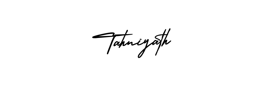 Also we have Tahniyath name is the best signature style. Create professional handwritten signature collection using AmerikaSignatureDemo-Regular autograph style. Tahniyath signature style 3 images and pictures png