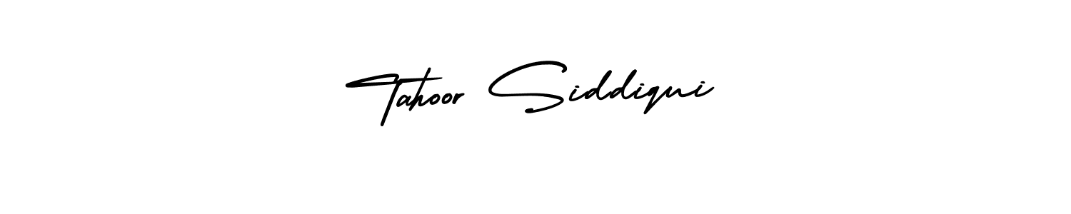 AmerikaSignatureDemo-Regular is a professional signature style that is perfect for those who want to add a touch of class to their signature. It is also a great choice for those who want to make their signature more unique. Get Tahoor Siddiqui name to fancy signature for free. Tahoor Siddiqui signature style 3 images and pictures png