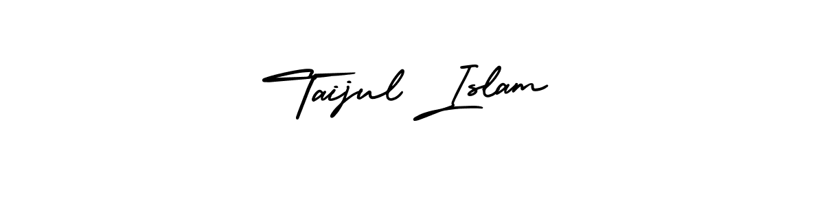 Taijul Islam stylish signature style. Best Handwritten Sign (AmerikaSignatureDemo-Regular) for my name. Handwritten Signature Collection Ideas for my name Taijul Islam. Taijul Islam signature style 3 images and pictures png