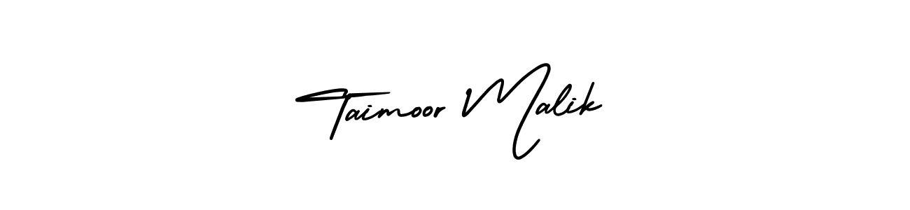 Use a signature maker to create a handwritten signature online. With this signature software, you can design (AmerikaSignatureDemo-Regular) your own signature for name Taimoor Malik. Taimoor Malik signature style 3 images and pictures png