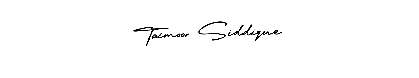 Taimoor Siddique stylish signature style. Best Handwritten Sign (AmerikaSignatureDemo-Regular) for my name. Handwritten Signature Collection Ideas for my name Taimoor Siddique. Taimoor Siddique signature style 3 images and pictures png