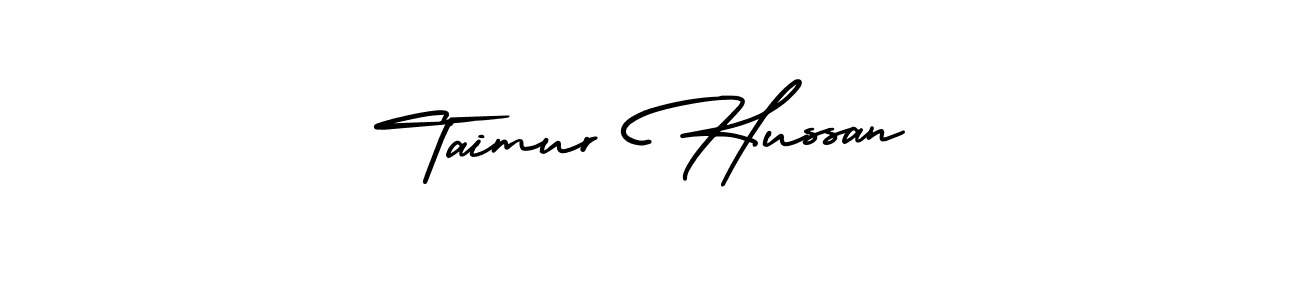 Design your own signature with our free online signature maker. With this signature software, you can create a handwritten (AmerikaSignatureDemo-Regular) signature for name Taimur Hussan. Taimur Hussan signature style 3 images and pictures png