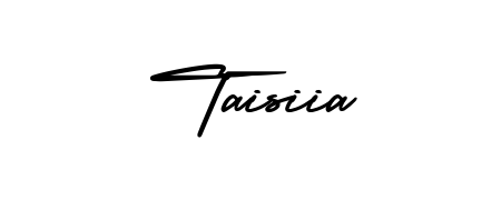 The AmerikaSignatureDemo-Regular font gives name Taisiia a signature that looks effortless yet distinguished. Download high-res PNG instantly. Taisiia signature style 3 images and pictures png