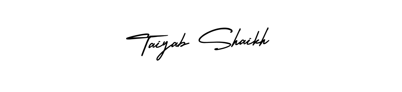 Check out images of Autograph of Taiyab Shaikh name. Actor Taiyab Shaikh Signature Style. AmerikaSignatureDemo-Regular is a professional sign style online. Taiyab Shaikh signature style 3 images and pictures png