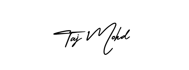 Also we have Taj Mohd name is the best signature style. Create professional handwritten signature collection using AmerikaSignatureDemo-Regular autograph style. Taj Mohd signature style 3 images and pictures png