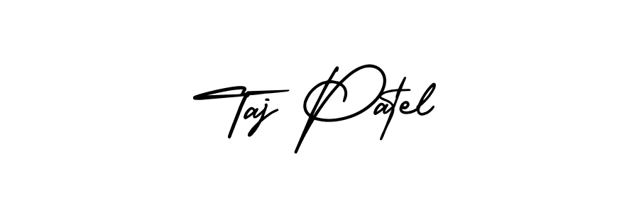 Also we have Taj Patel name is the best signature style. Create professional handwritten signature collection using AmerikaSignatureDemo-Regular autograph style. Taj Patel signature style 3 images and pictures png