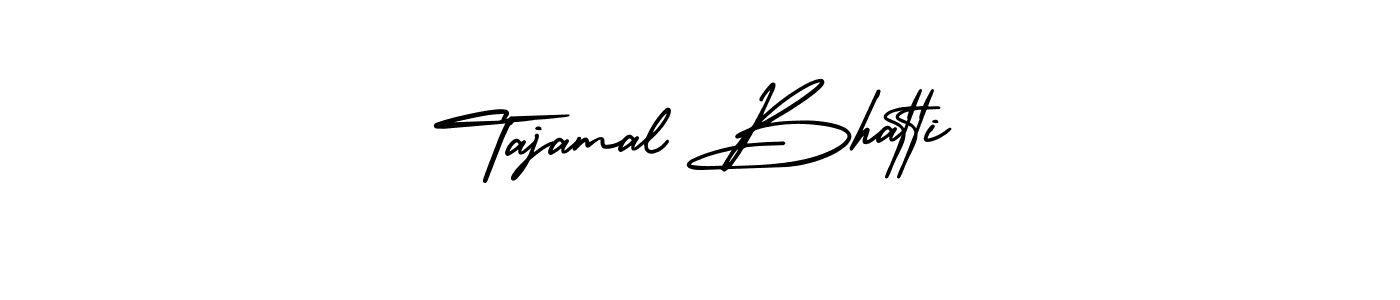 Make a beautiful signature design for name Tajamal Bhatti. With this signature (AmerikaSignatureDemo-Regular) style, you can create a handwritten signature for free. Tajamal Bhatti signature style 3 images and pictures png