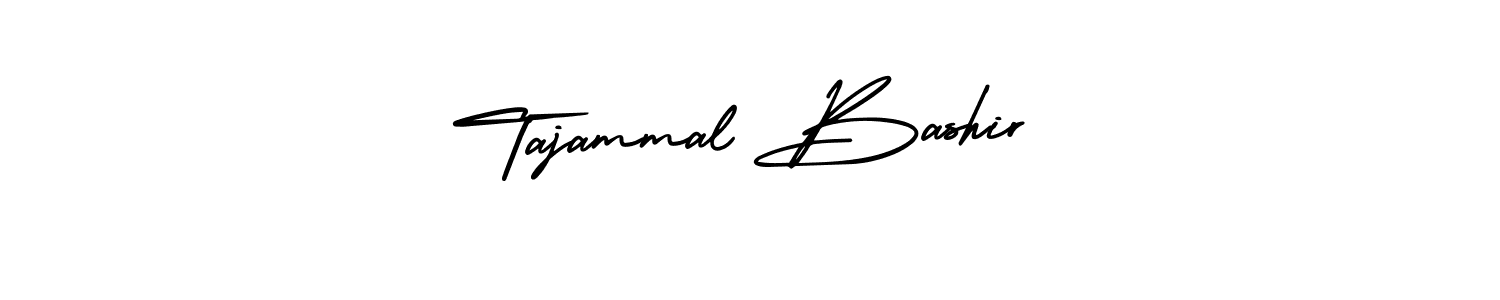 How to make Tajammal Bashir name signature. Use AmerikaSignatureDemo-Regular style for creating short signs online. This is the latest handwritten sign. Tajammal Bashir signature style 3 images and pictures png