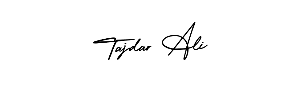 Make a beautiful signature design for name Tajdar Ali. With this signature (AmerikaSignatureDemo-Regular) style, you can create a handwritten signature for free. Tajdar Ali signature style 3 images and pictures png