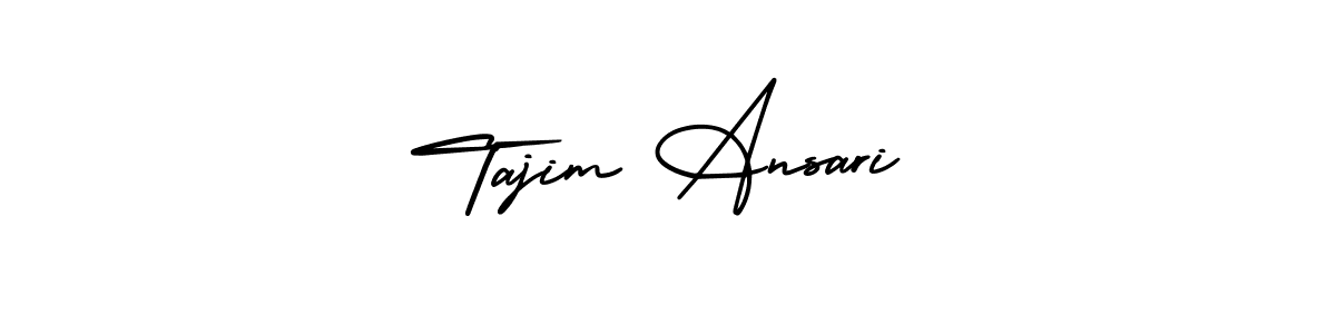 Tajim Ansari stylish signature style. Best Handwritten Sign (AmerikaSignatureDemo-Regular) for my name. Handwritten Signature Collection Ideas for my name Tajim Ansari. Tajim Ansari signature style 3 images and pictures png