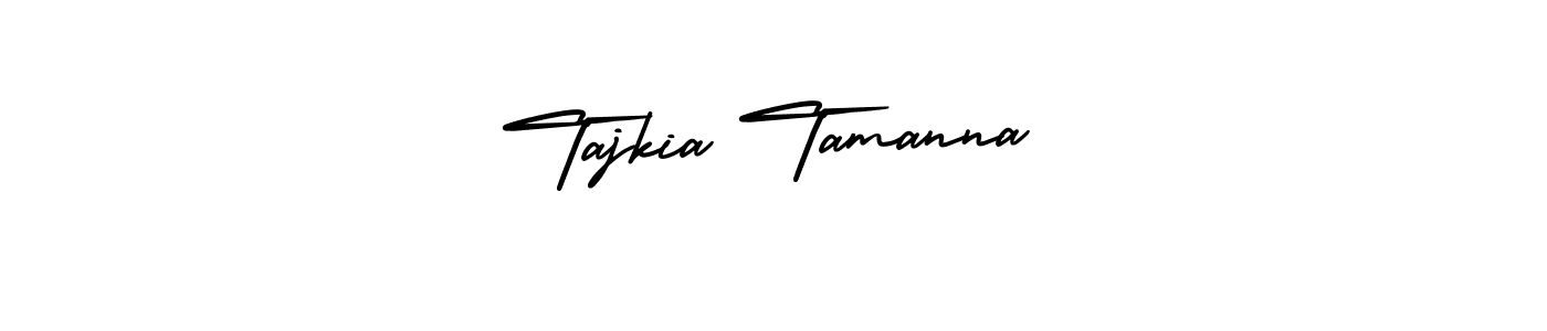 Use a signature maker to create a handwritten signature online. With this signature software, you can design (AmerikaSignatureDemo-Regular) your own signature for name Tajkia Tamanna. Tajkia Tamanna signature style 3 images and pictures png