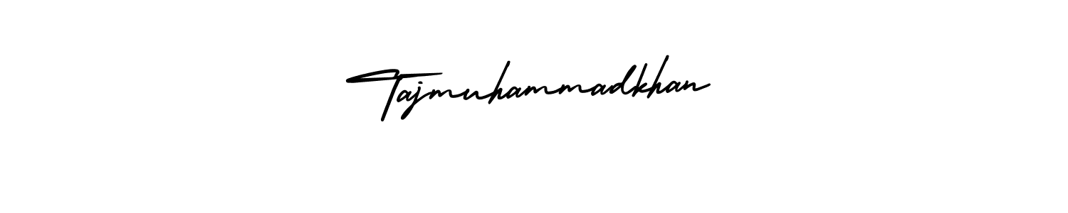 Create a beautiful signature design for name Tajmuhammadkhan. With this signature (AmerikaSignatureDemo-Regular) fonts, you can make a handwritten signature for free. Tajmuhammadkhan signature style 3 images and pictures png