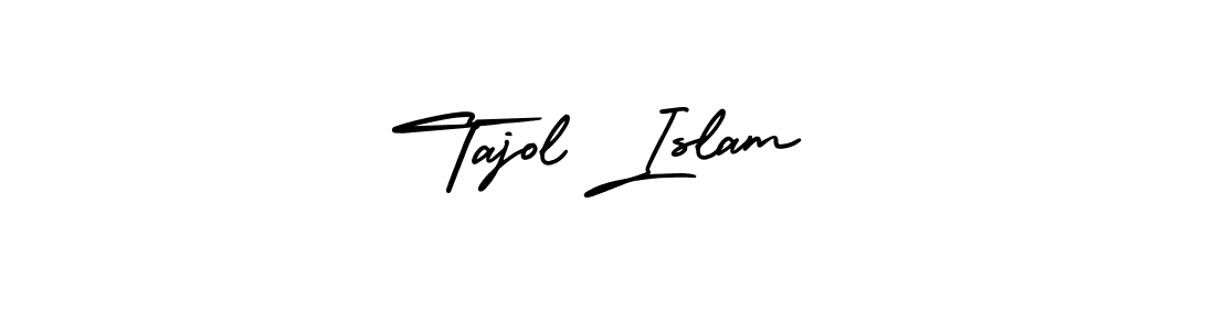 Make a beautiful signature design for name Tajol Islam. With this signature (AmerikaSignatureDemo-Regular) style, you can create a handwritten signature for free. Tajol Islam signature style 3 images and pictures png