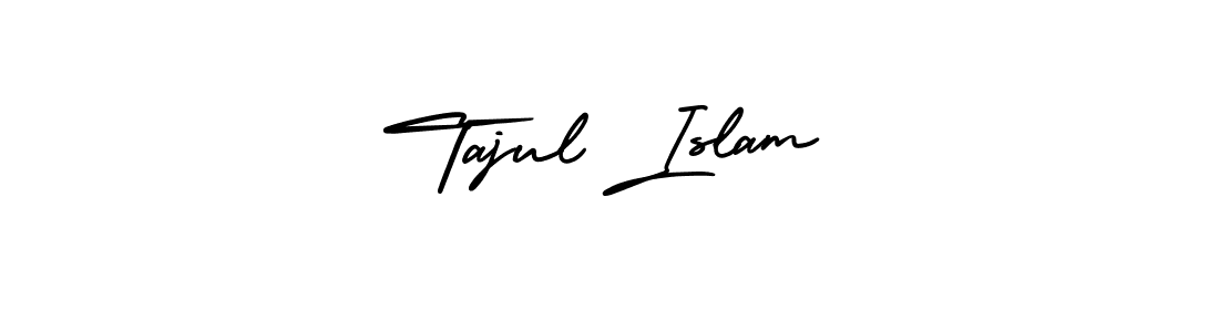 It looks lik you need a new signature style for name Tajul Islam. Design unique handwritten (AmerikaSignatureDemo-Regular) signature with our free signature maker in just a few clicks. Tajul Islam signature style 3 images and pictures png