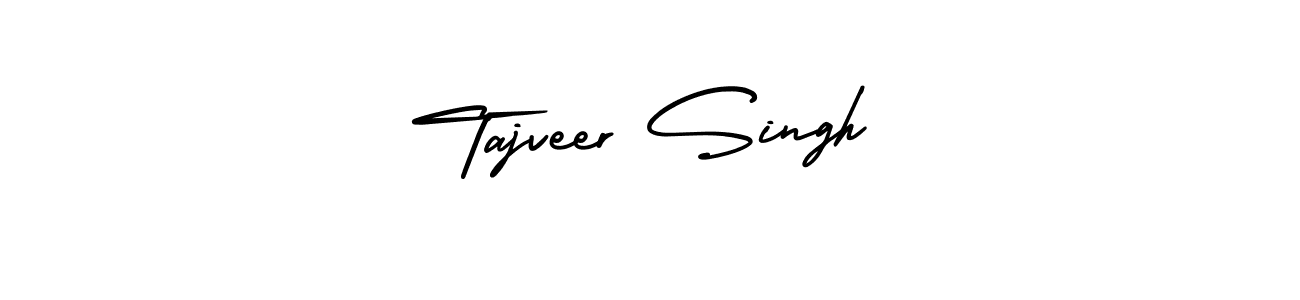 How to make Tajveer Singh name signature. Use AmerikaSignatureDemo-Regular style for creating short signs online. This is the latest handwritten sign. Tajveer Singh signature style 3 images and pictures png