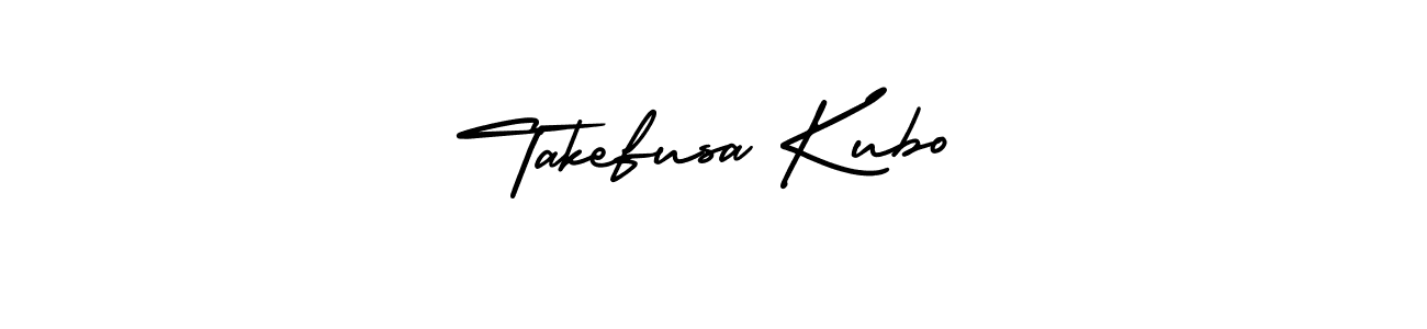 You should practise on your own different ways (AmerikaSignatureDemo-Regular) to write your name (Takefusa Kubo) in signature. don't let someone else do it for you. Takefusa Kubo signature style 3 images and pictures png