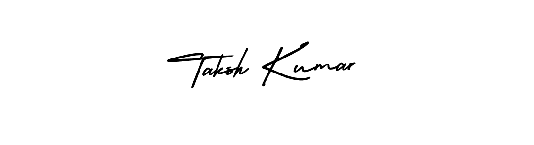 Use a signature maker to create a handwritten signature online. With this signature software, you can design (AmerikaSignatureDemo-Regular) your own signature for name Taksh Kumar. Taksh Kumar signature style 3 images and pictures png