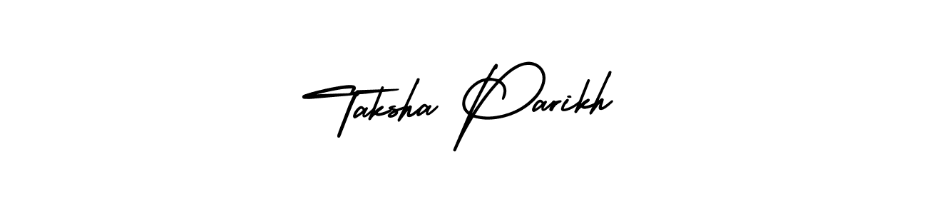 AmerikaSignatureDemo-Regular is a professional signature style that is perfect for those who want to add a touch of class to their signature. It is also a great choice for those who want to make their signature more unique. Get Taksha Parikh name to fancy signature for free. Taksha Parikh signature style 3 images and pictures png