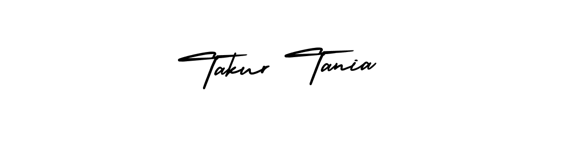 Check out images of Autograph of Takur Tania name. Actor Takur Tania Signature Style. AmerikaSignatureDemo-Regular is a professional sign style online. Takur Tania signature style 3 images and pictures png