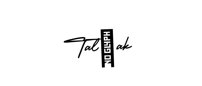 Create a beautiful signature design for name Talحak. With this signature (AmerikaSignatureDemo-Regular) fonts, you can make a handwritten signature for free. Talحak signature style 3 images and pictures png