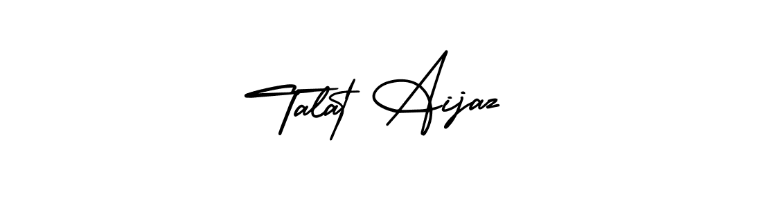 Create a beautiful signature design for name Talat Aijaz. With this signature (AmerikaSignatureDemo-Regular) fonts, you can make a handwritten signature for free. Talat Aijaz signature style 3 images and pictures png