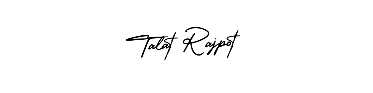 Also You can easily find your signature by using the search form. We will create Talat Rajpot name handwritten signature images for you free of cost using AmerikaSignatureDemo-Regular sign style. Talat Rajpot signature style 3 images and pictures png