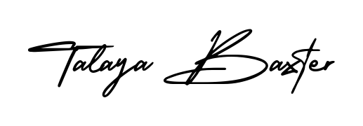 Transform the name Talaya Baxter into a signature masterpiece using AmerikaSignatureDemo-Regular font. Ideal for photographers, artists, and creators looking for watermarks. Talaya Baxter signature style 3 images and pictures png