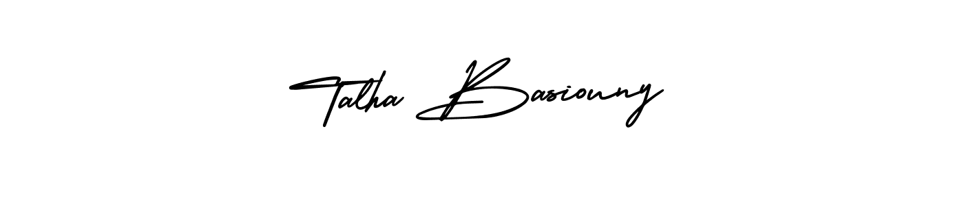 It looks lik you need a new signature style for name Talha Basiouny. Design unique handwritten (AmerikaSignatureDemo-Regular) signature with our free signature maker in just a few clicks. Talha Basiouny signature style 3 images and pictures png