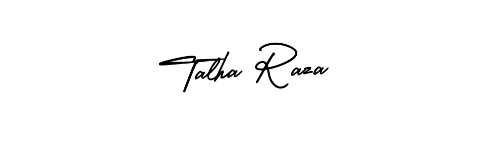 Also we have Talha Raza name is the best signature style. Create professional handwritten signature collection using AmerikaSignatureDemo-Regular autograph style. Talha Raza signature style 3 images and pictures png