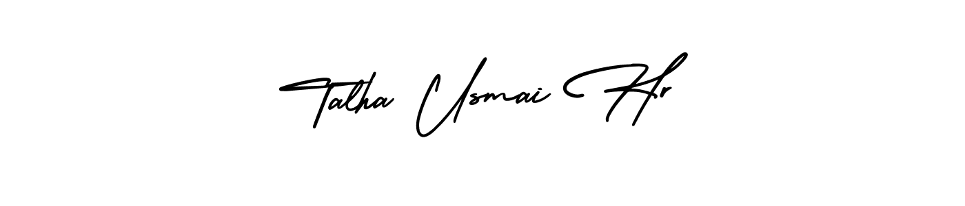 Once you've used our free online signature maker to create your best signature AmerikaSignatureDemo-Regular style, it's time to enjoy all of the benefits that Talha Usmai Hr name signing documents. Talha Usmai Hr signature style 3 images and pictures png