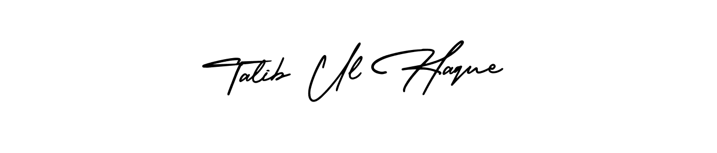 Make a beautiful signature design for name Talib Ul Haque. Use this online signature maker to create a handwritten signature for free. Talib Ul Haque signature style 3 images and pictures png