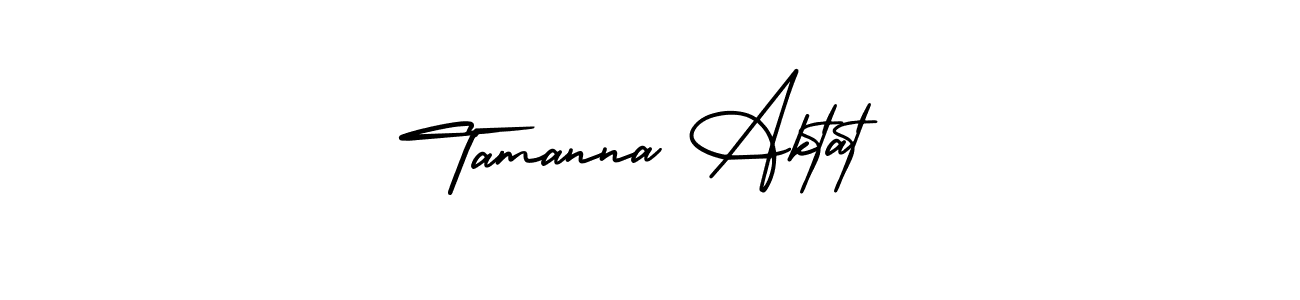 How to Draw Tamanna Aktat signature style? AmerikaSignatureDemo-Regular is a latest design signature styles for name Tamanna Aktat. Tamanna Aktat signature style 3 images and pictures png