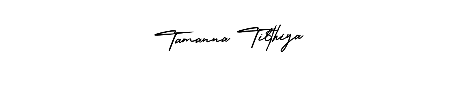 AmerikaSignatureDemo-Regular is a professional signature style that is perfect for those who want to add a touch of class to their signature. It is also a great choice for those who want to make their signature more unique. Get Tamanna Tilthiya name to fancy signature for free. Tamanna Tilthiya signature style 3 images and pictures png