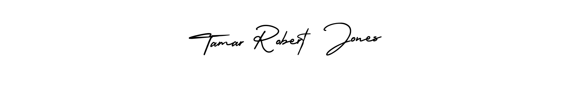 How to Draw Tamar Robert  Jones signature style? AmerikaSignatureDemo-Regular is a latest design signature styles for name Tamar Robert  Jones. Tamar Robert  Jones signature style 3 images and pictures png