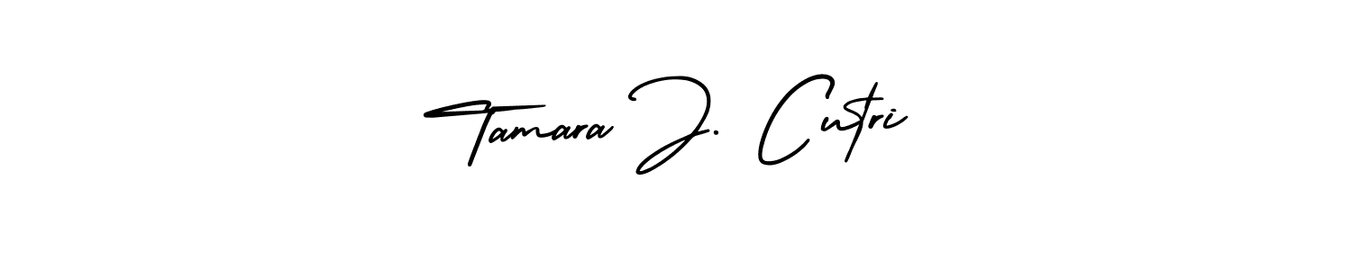 Check out images of Autograph of Tamara J. Cutri name. Actor Tamara J. Cutri Signature Style. AmerikaSignatureDemo-Regular is a professional sign style online. Tamara J. Cutri signature style 3 images and pictures png