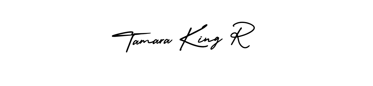 Once you've used our free online signature maker to create your best signature AmerikaSignatureDemo-Regular style, it's time to enjoy all of the benefits that Tamara King R name signing documents. Tamara King R signature style 3 images and pictures png