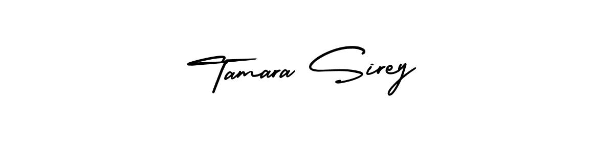 Create a beautiful signature design for name Tamara Sirey. With this signature (AmerikaSignatureDemo-Regular) fonts, you can make a handwritten signature for free. Tamara Sirey signature style 3 images and pictures png