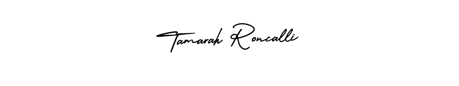 Also we have Tamarah Roncalli name is the best signature style. Create professional handwritten signature collection using AmerikaSignatureDemo-Regular autograph style. Tamarah Roncalli signature style 3 images and pictures png
