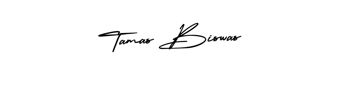 Tamas Biswas stylish signature style. Best Handwritten Sign (AmerikaSignatureDemo-Regular) for my name. Handwritten Signature Collection Ideas for my name Tamas Biswas. Tamas Biswas signature style 3 images and pictures png