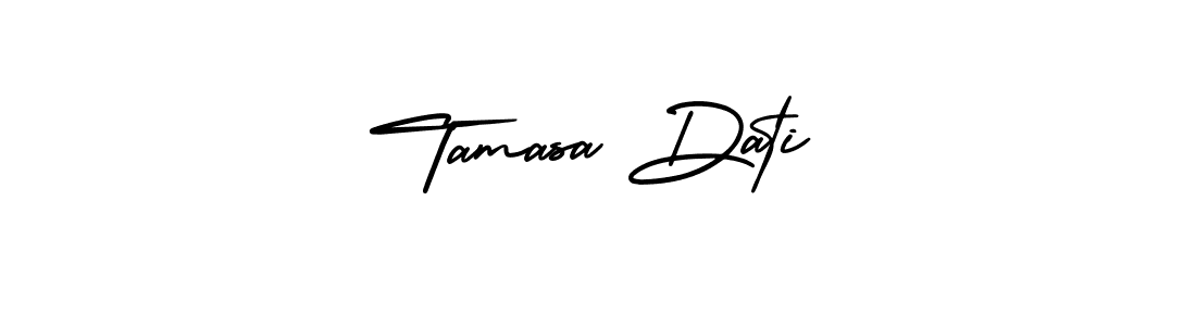 Make a beautiful signature design for name Tamasa Dati. Use this online signature maker to create a handwritten signature for free. Tamasa Dati signature style 3 images and pictures png