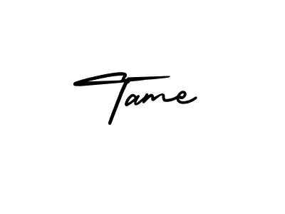 Check out images of Autograph of Tame name. Actor Tame Signature Style. AmerikaSignatureDemo-Regular is a professional sign style online. Tame signature style 3 images and pictures png