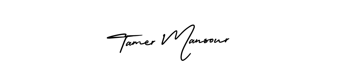 Make a beautiful signature design for name Tamer Mansour. Use this online signature maker to create a handwritten signature for free. Tamer Mansour signature style 3 images and pictures png