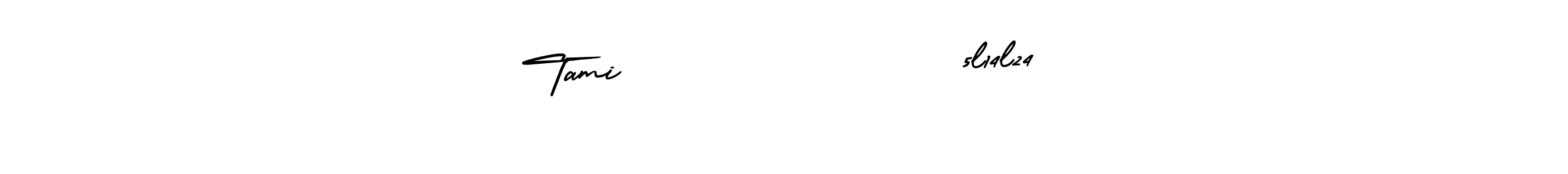 Create a beautiful signature design for name Tami                5l14l24. With this signature (AmerikaSignatureDemo-Regular) fonts, you can make a handwritten signature for free. Tami                5l14l24 signature style 3 images and pictures png