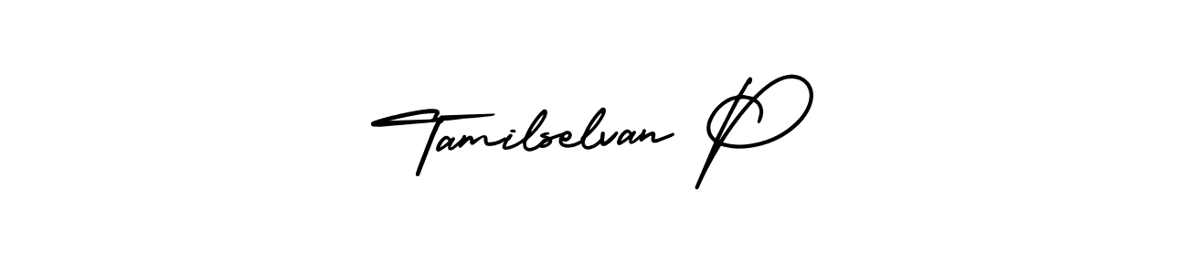 Make a beautiful signature design for name Tamilselvan P. Use this online signature maker to create a handwritten signature for free. Tamilselvan P signature style 3 images and pictures png