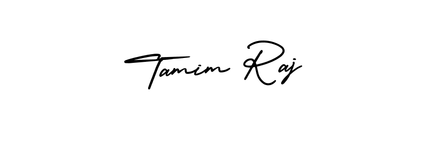 AmerikaSignatureDemo-Regular is a professional signature style that is perfect for those who want to add a touch of class to their signature. It is also a great choice for those who want to make their signature more unique. Get Tamim Raj name to fancy signature for free. Tamim Raj signature style 3 images and pictures png